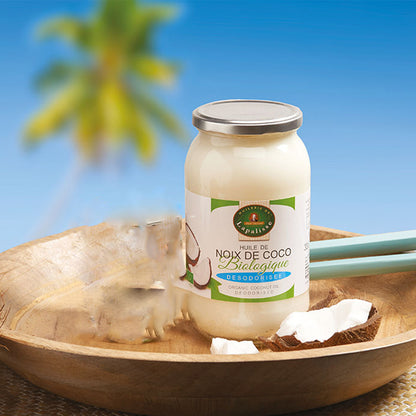Lapalisse Biologisches Kokosnussöl 1L - Kaltpressung, Bio, Vielseitig