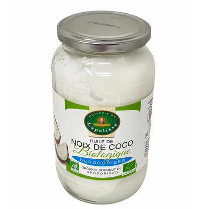 Lapalisse Biologisches Kokosnussöl 1L - Kaltpressung, Bio, Vielseitig