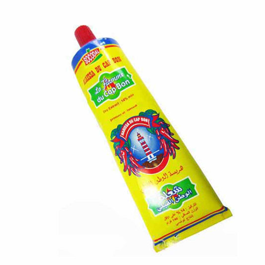 Harissa 'La Flamme du CAP BON': Sehr scharfe Chili-Paste in 70g-Tube