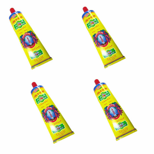 Harissa  La Flamme CAP BON  SEHR SCHARF CHILI Paste Sauce 4 x 140 Gramm Tube