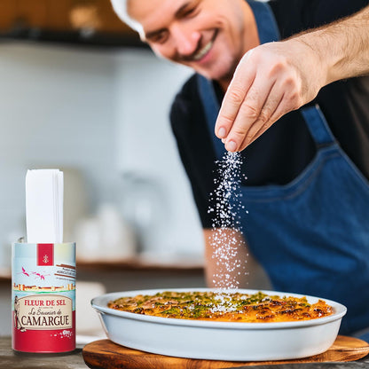 Le Saunier de Camargue Fleur de Sel: 1KG Feinstes Meersalz aus der Camargue