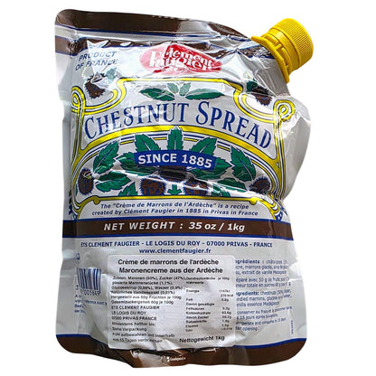 Clement Faugier Die originale Maronencreme aus Frankreich 1 KG praktischer Beutel