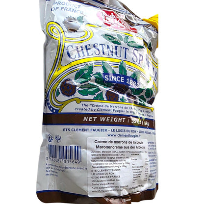 Clement Faugier Die originale Maronencreme aus Frankreich 1 KG praktischer Beutel