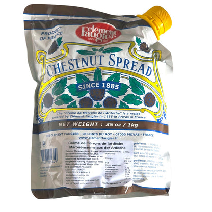 Clement Faugier Die originale Maronencreme aus Frankreich 1 KG praktischer Beutel
