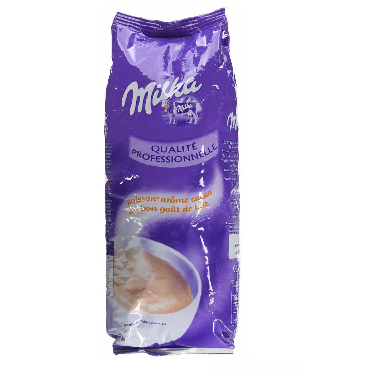Milka Kakao Schokolade zum Auflösen in warmer oder kalter Milch 6x 1KG Beutel