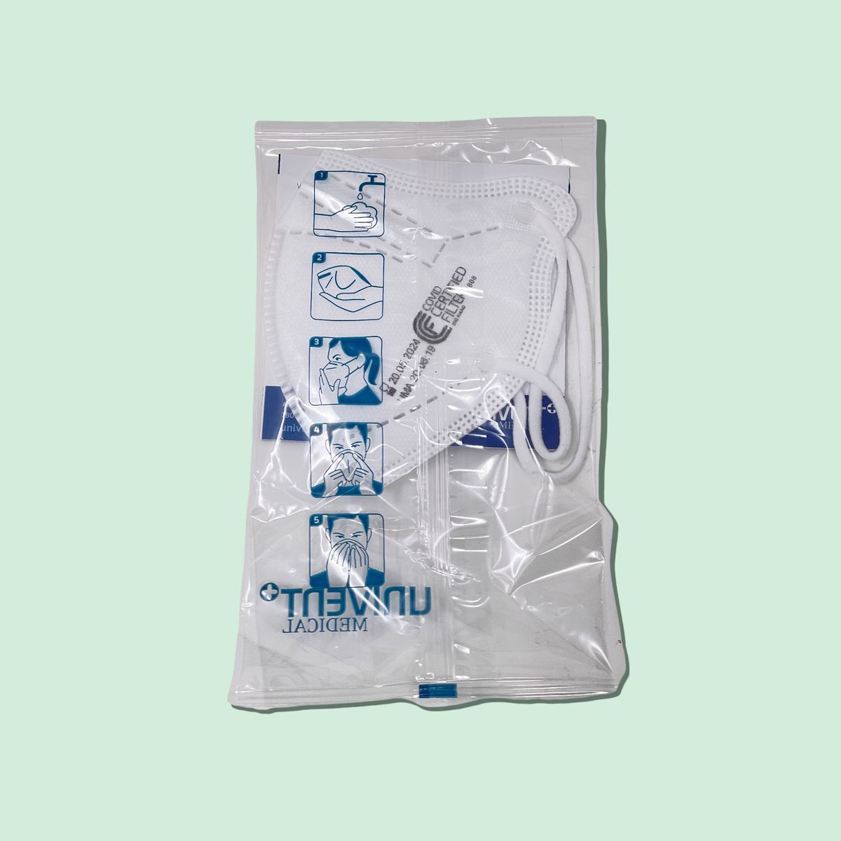 atemious PRO 2 XXS, FFP2 Maske EN149:2001+A1:2009 CE 2233 ACHTUNG! KLEINE PASSFORM