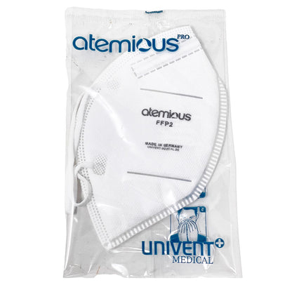 atemious X5 FFP2 Atemschutzmaske – Qualität aus Deutschland mit CE-Zertifikat CE0757