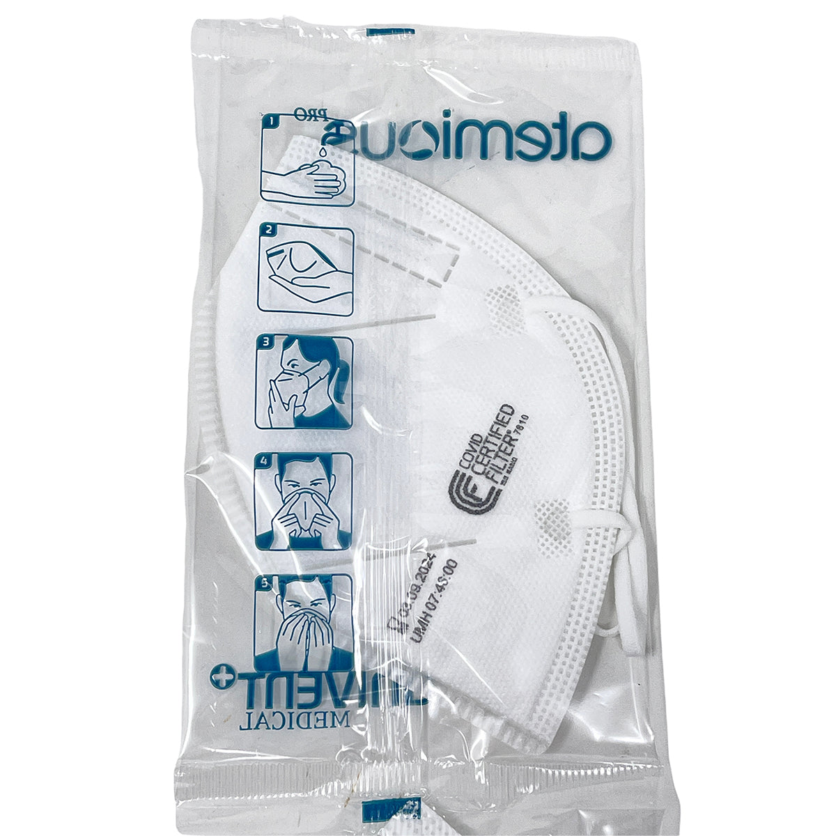 atemious X2  FFP2 Atemschutzmaske Made in Germany einzeln oder lose verpackt