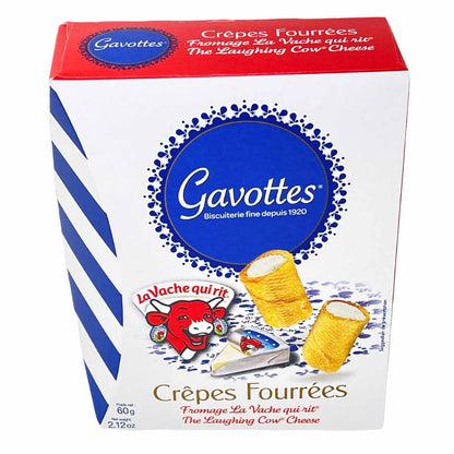 Gavottes Crêpes Fourrées Mini Pfannkuchen gefüllt mit Schmelzkäse