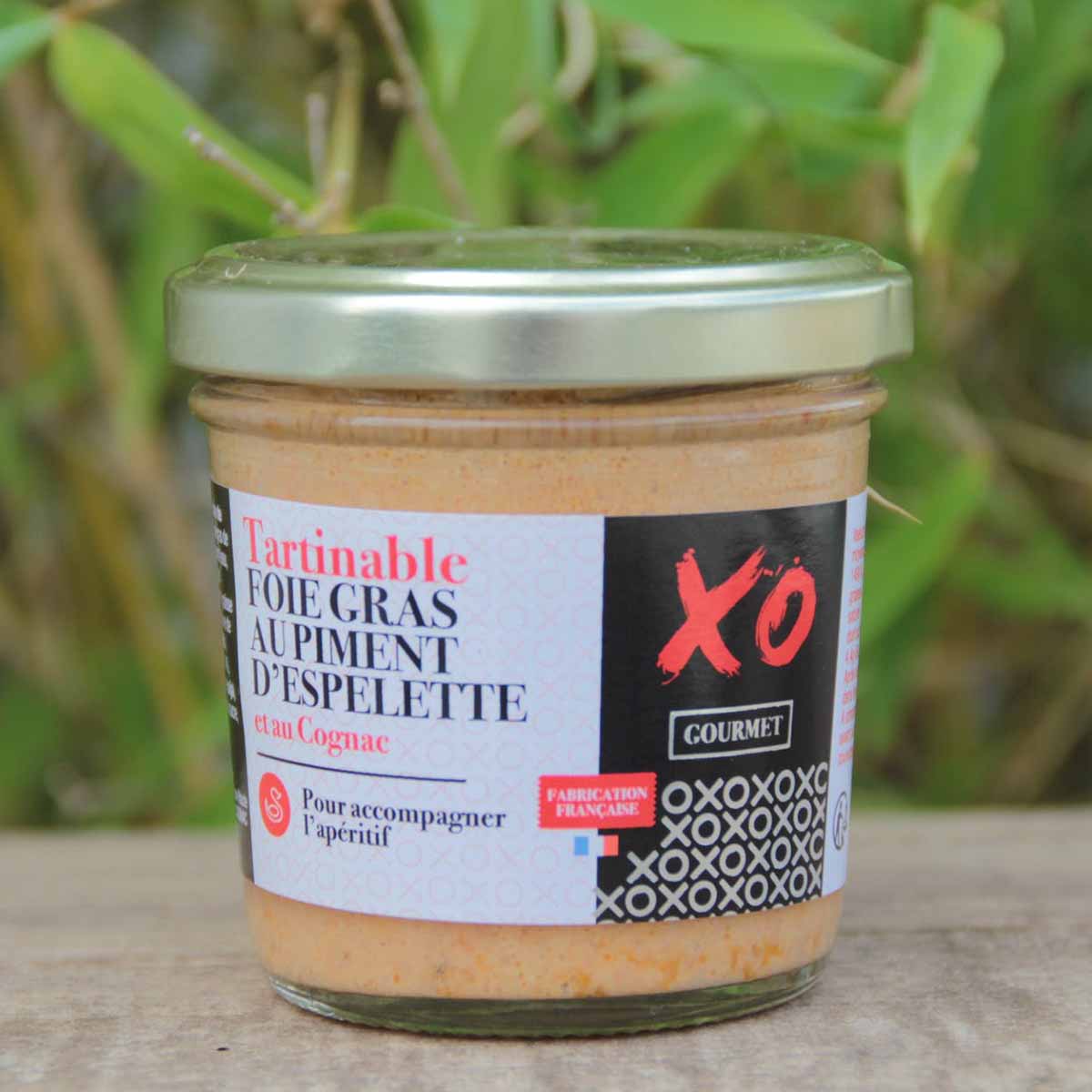 XO GOURMET Enten Foie Gras mit Espelette Pfeffer und Cognac: Französische Delikatesse