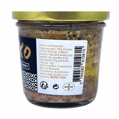 XO GOURMET Enten Foie Gras mit Nüssen und Cognac: Luxuriöser Genuss aus Frankreich