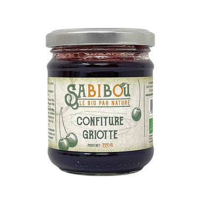 SABIBOU Bio Morello Kirschen Konfitüre Confiture extra BIO Griotte