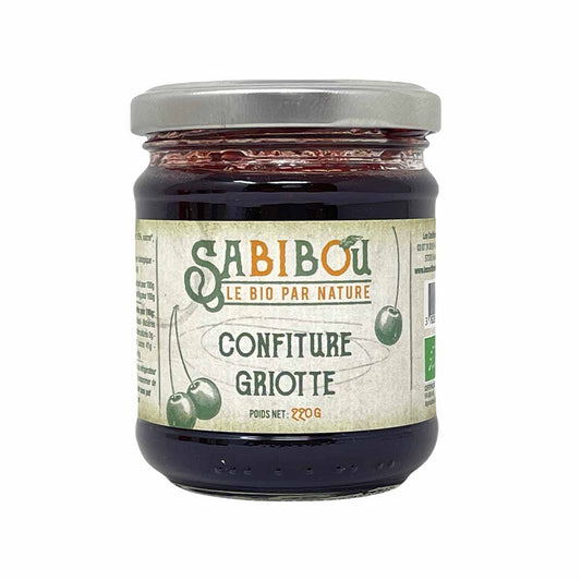 SABIBOU Bio Morello Kirschen Konfitüre Confiture extra BIO Griotte