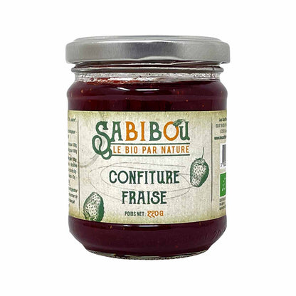 SABIBOU Bio Erdbeer Extra Konfitüre Confiture extra BIO Fraise