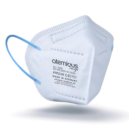 atemious PRO5+ medical FFP2 Maske: Zertifizierter Schutz aus Deutschland