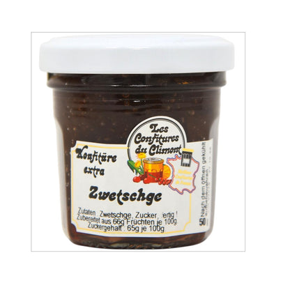 Les Confitures du Climont Zwetschge Konfitüre Extra 50g – Feinster Fruchtgenuss