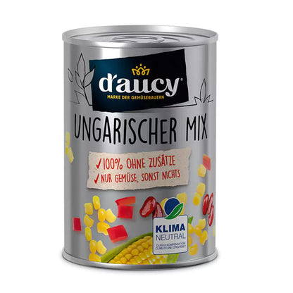 d'aucy Ungarischer Mix - 100% ohne Salz und Zuckerzusatz,    285 Gramm Dose