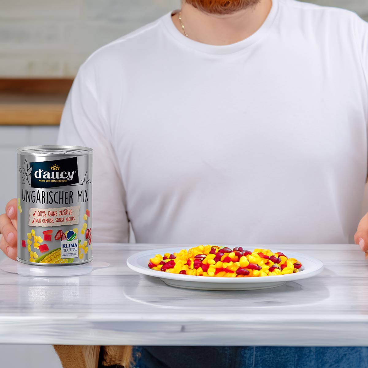 d'aucy Ungarischer Mix - 100% ohne Salz und Zuckerzusatz,    285 Gramm Dose