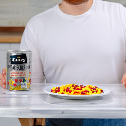 d'aucy Ungarischer Mix - 100% ohne Salz und Zuckerzusatz,    285 Gramm Dose