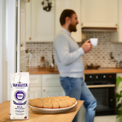VAN HOUTEN VH12 Kakaopulver 1KG – süß & ausgewogen Instant Kakaodrink Genuss