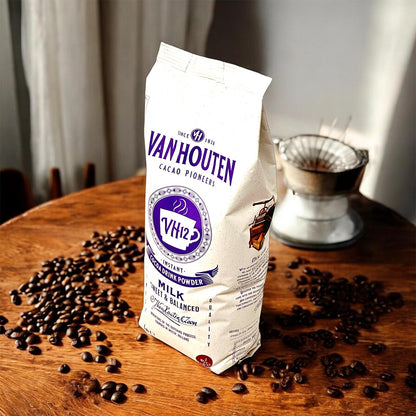 VAN HOUTEN VH12 Kakaopulver 1KG – süß & ausgewogen Instant Kakaodrink Genuss