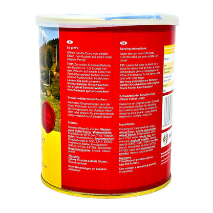Beckesepp Schwarzwälder Kirschkuchen in der Dose 380g Das Geschenk