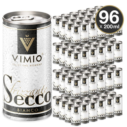 Genießen Sie mit Vimio Secco Frizzante Ihren perfekten Moment. Spritzig, erfrischend und mit 10,5% vol. Alkohol. Entdecken Sie Ihren einzigartigen Stil!