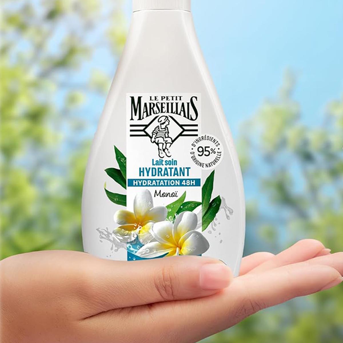 Le Petit Marseillais Monoï Körpermilch: Weiche, hydratisierte Haut für 48 Stunden