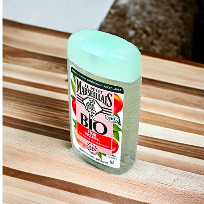Le Petit Marseillais BIO Duschgel mit Pfirsich und Nektarine 250 ml aus Frankreich