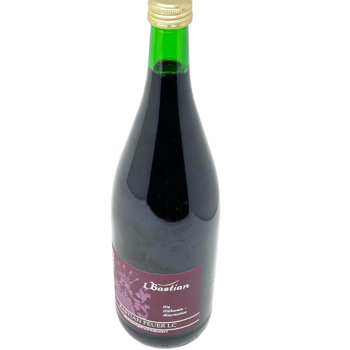 Bastian Feuer LC – Zuckerfreie Glühwein-Alternative rot, kohlenhydratreduziert 1L 10% vol