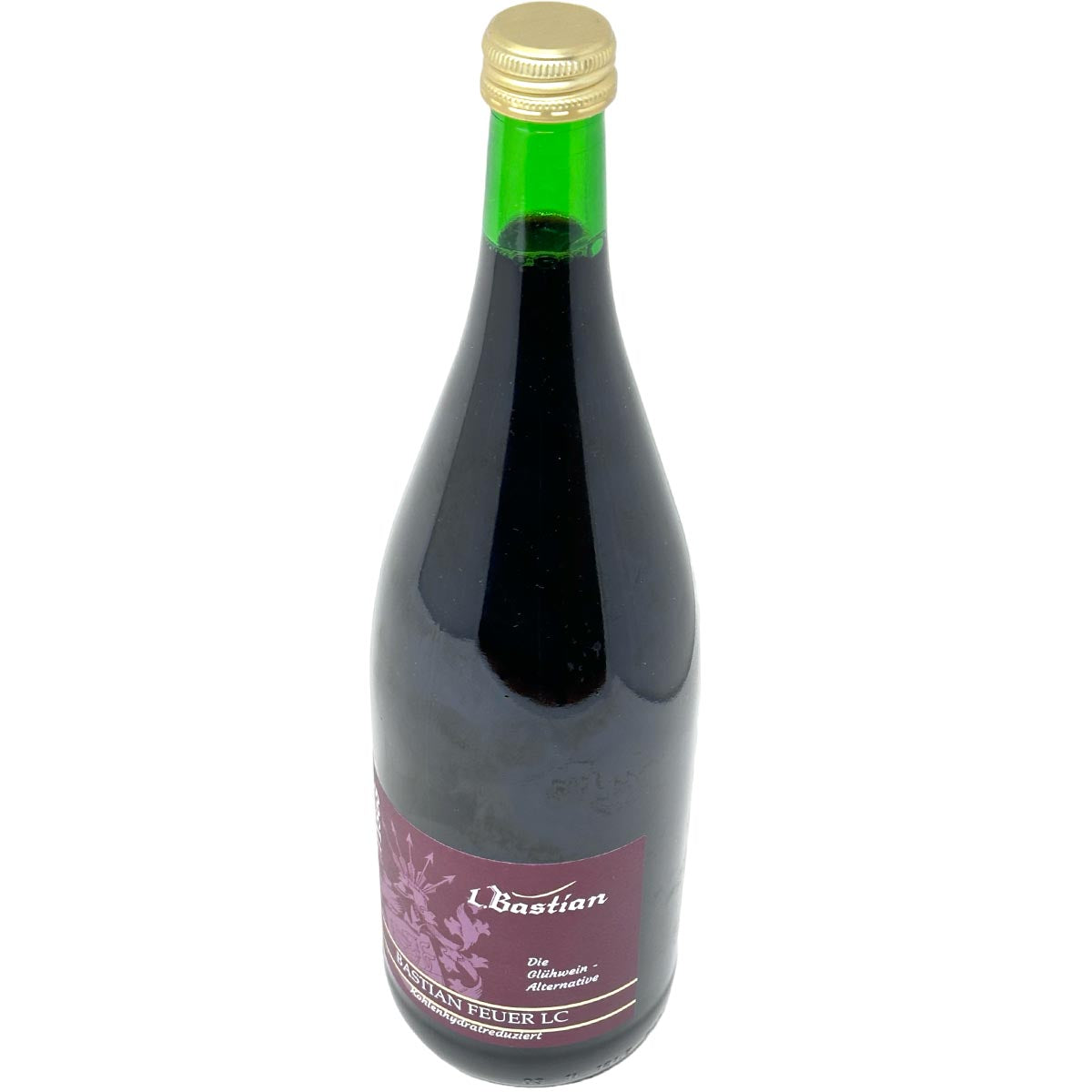 Weingut L. Bastian "Bastian Feuer LC" Roter zuckerfreier Glühwein LC 1 Liter - Alkoholgehalt: 10,0 % vol