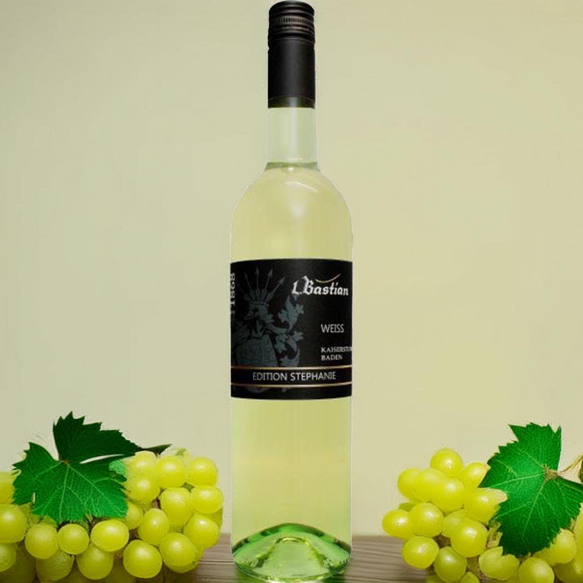 Weingut L. Bastian Edition STEPHANIE weiss (feinherb)  0,75 Liter - 12,0 % vol