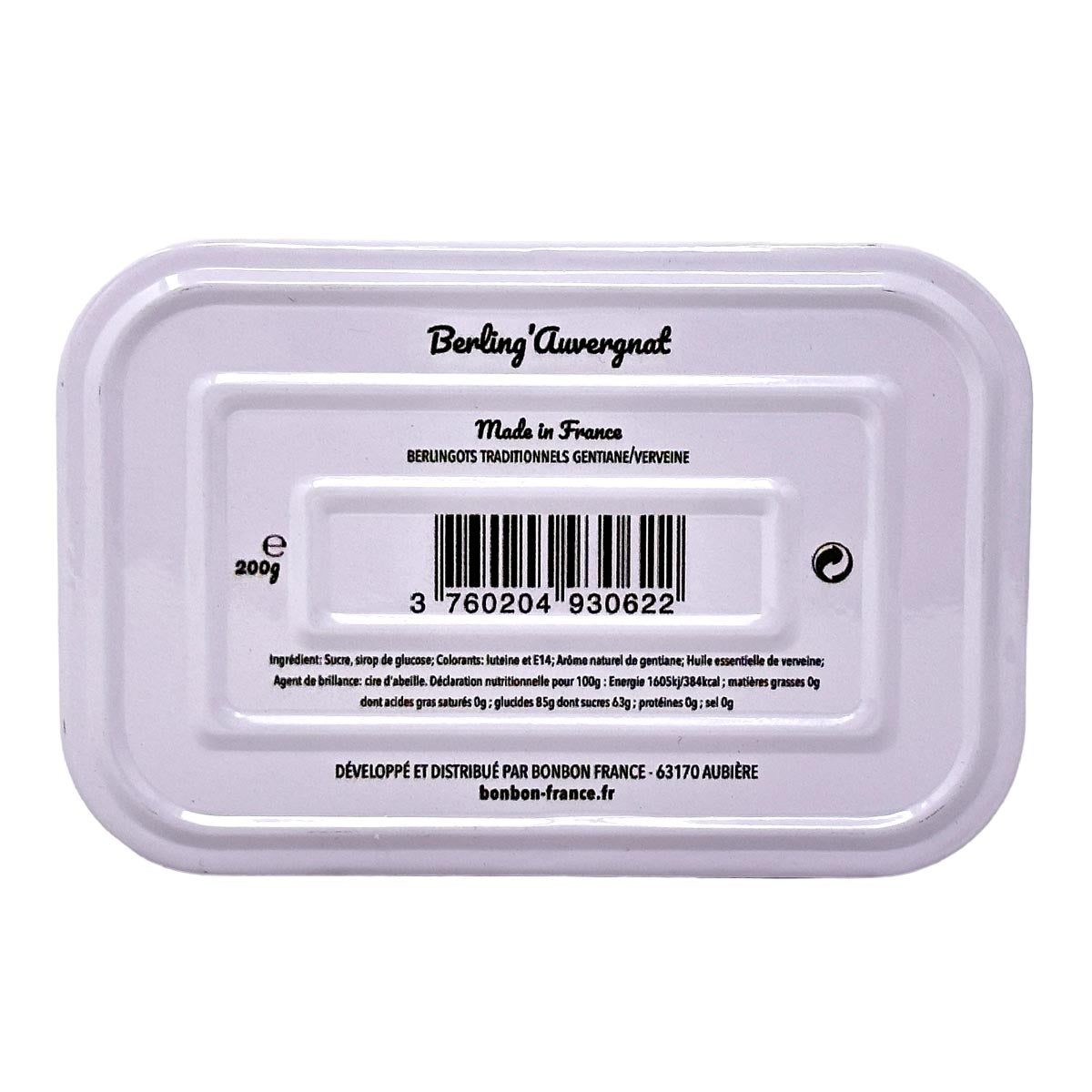 *MHD 02/2024* Berling' Auvergnat Berlingots traditionnels - traditionelle Berlingots aus der Auvergne 200g