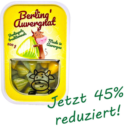 *MHD 02/2024* Berling' Auvergnat Berlingots traditionnels - traditionelle Berlingots aus der Auvergne 200g