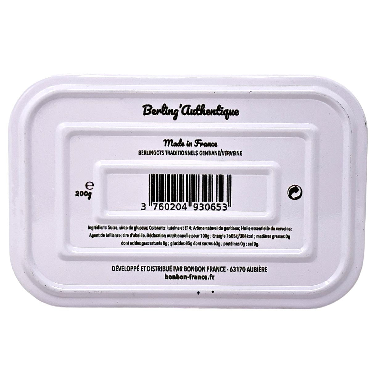 *MHD 02/2024* Berling' Authentique Berlingots traditionnels - traditionelle Berlingots aus Frankreich 200g