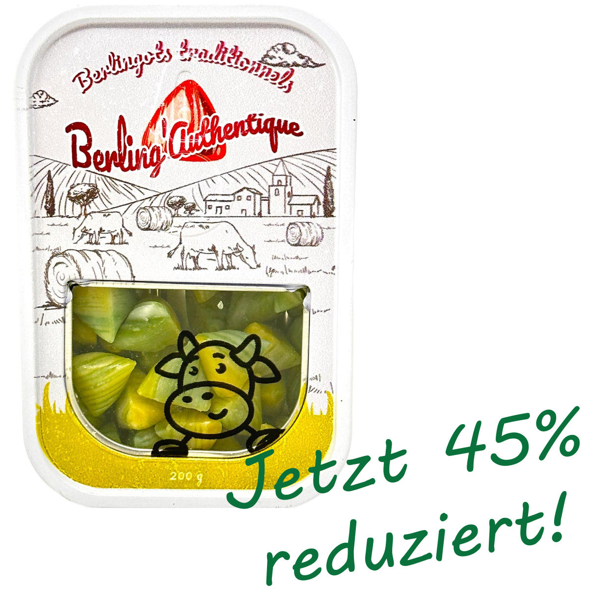 *MHD 02/2024* Berling' Authentique Berlingots traditionnels - traditionelle Berlingots aus Frankreich 200g