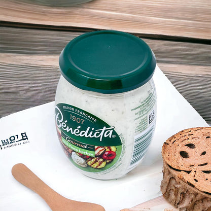 Bénédicta BENEDICTA  Ail et fines Herbes Sauce mit Knoblauch und Kräutern im 260g