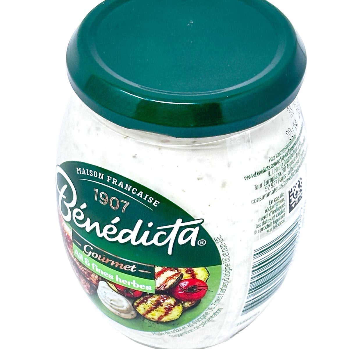 Bénédicta BENEDICTA  Ail et fines Herbes Sauce mit Knoblauch und Kräutern im 260g