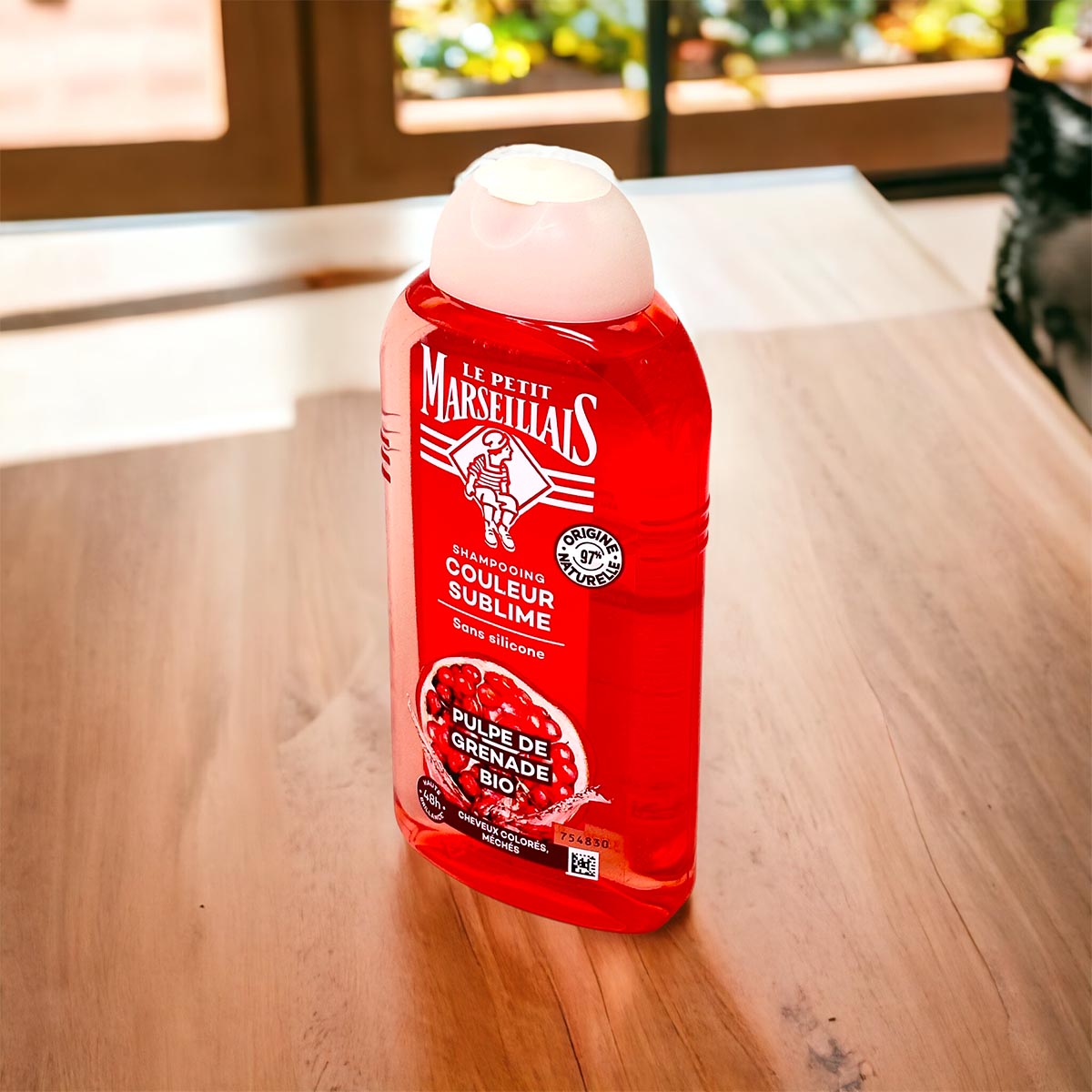 Le Petit Marseillais Bio Shampoo Mohn Granatapfel 250ml für gefärbtes Haar