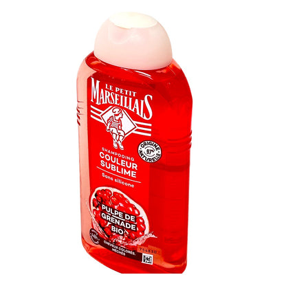 Le Petit Marseillais Bio Shampoo Mohn Granatapfel 250ml für gefärbtes Haar
