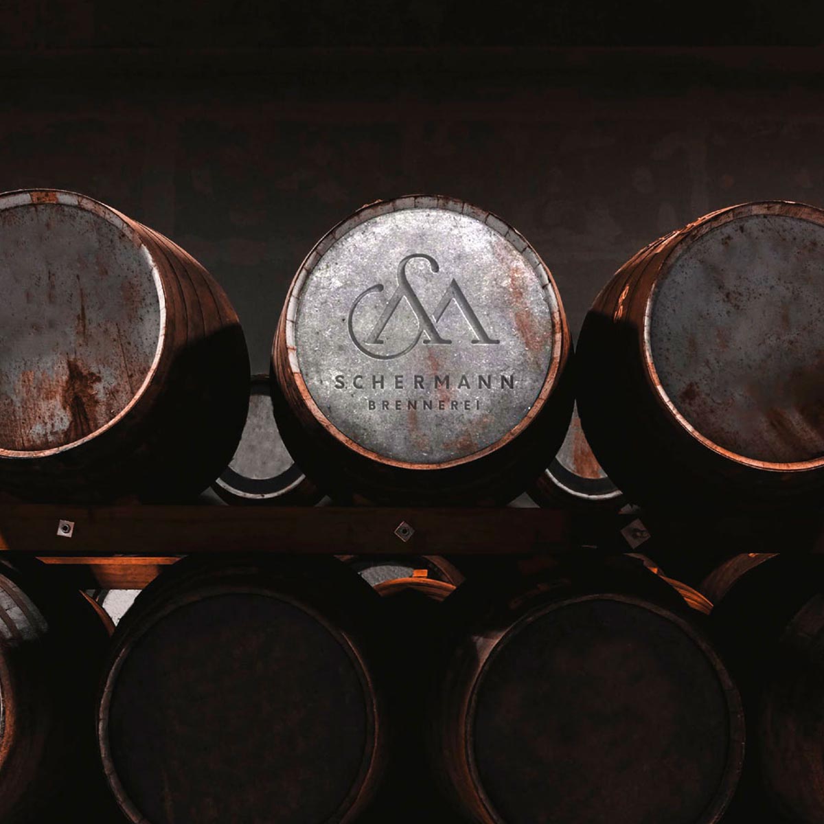 Brennerei Schermann Zwetschgen Amaretto Spirituose 0,35l 35% Vol.