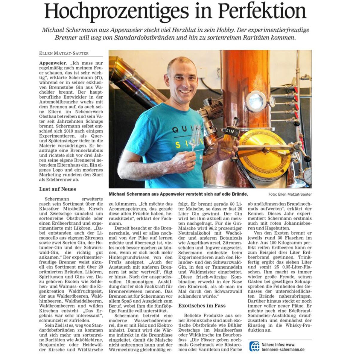 Brennerei Schermann Zwetschgen Amaretto Spirituose 0,35l 35% Vol.