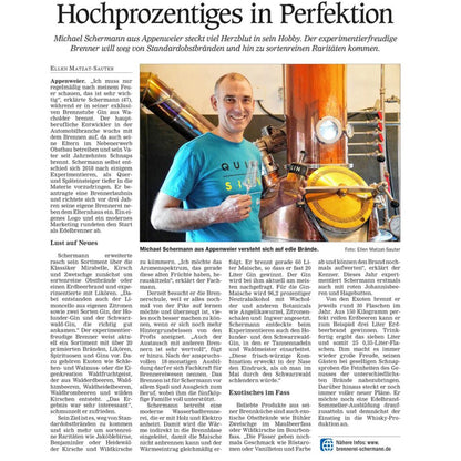 Brennerei Schermann Limoncello Likör naturtrüb 0,35l 20% Vol.