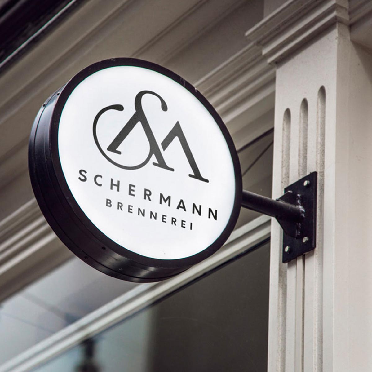 Brennerei Schermann Schwarzkirsch Likör 0,35l 20% Vol.