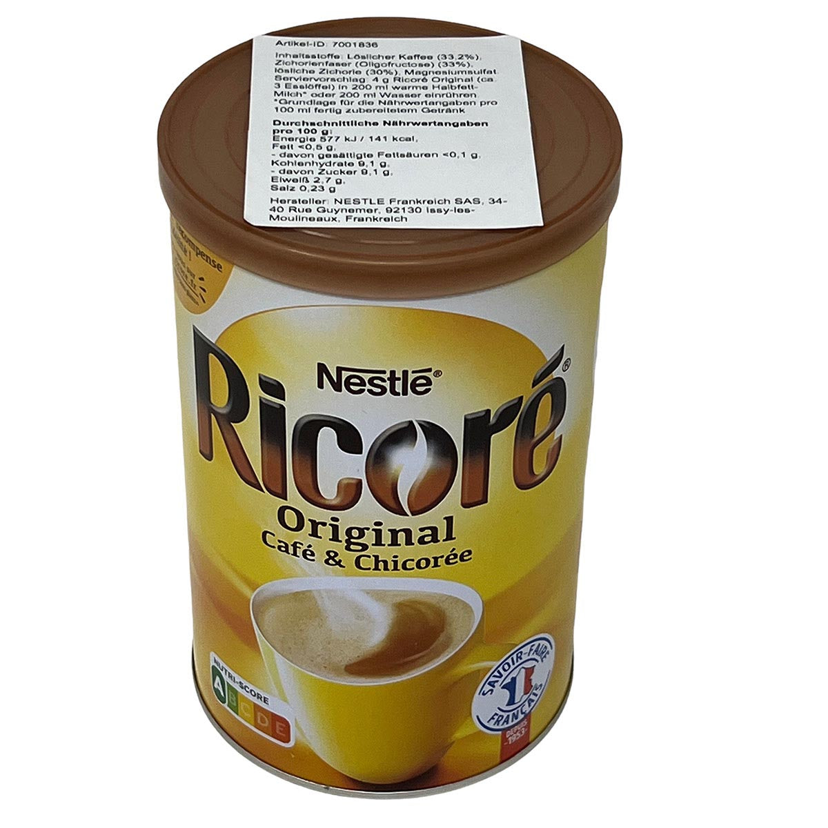 Nestlé Ricoré: Genuss pur mit Zichorie-Wurzelextrakten! 6 x 260g