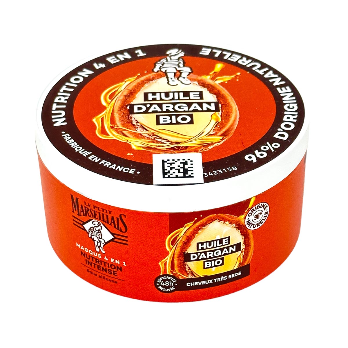 Le Petit Marseillais 4-in-1 Haarkur Calendula Arganöl 300 ml für Trockenes Haar