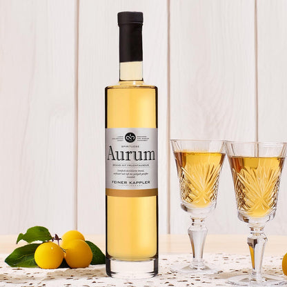 Feiner KAPPLER Kappelrodeck Aurum – Edler Gold Mirabellenbrand 33% Vol.