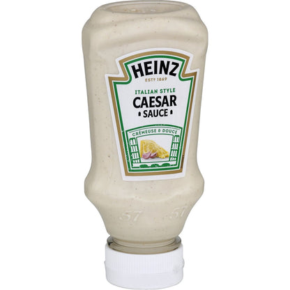 Heinz Caesar Salat Sauce - Perfekte Würze für Ihre Salate, 2 x 220 ml