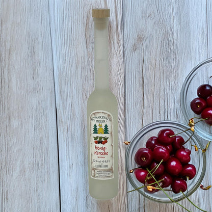 Der Schwarzwald Imker Honig Kirsch Spirituose  Probier Flasche 0,1 Liter 32%