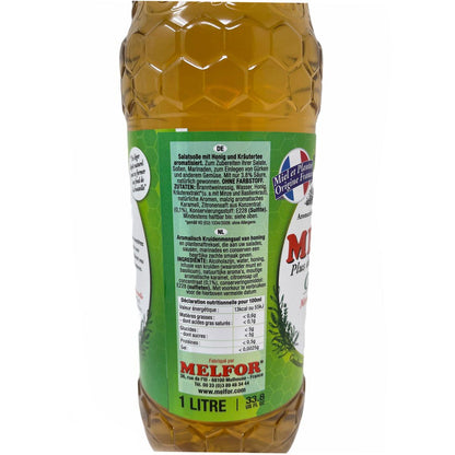 Original Melfor Essig: Frische Aromen von Minze, Zitrone und Basilikum Salatgenuss!